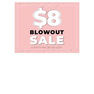 Blowout Sale Today, November 20, 2025 at 10:00 a.m.